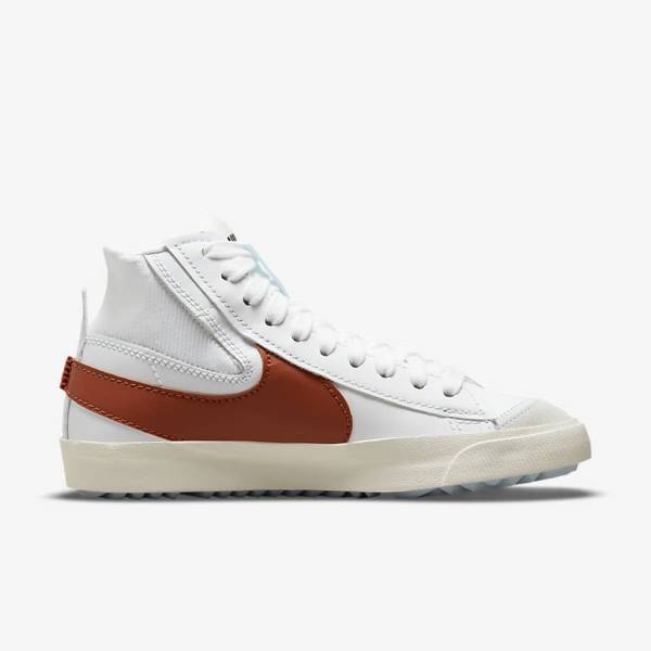 Nike Blazer Mid 77 Jumbo Muške Tenisice Bijele Crne | NK735XDF