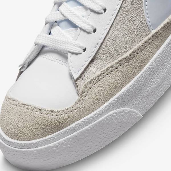 Nike Blazer Mid 77 SE Dance Older Dječje Tenisice Bijele Plave Sive | NK485JHU