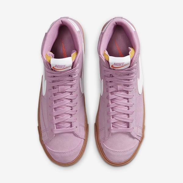 Nike Blazer Mid 77 Ženske Tenisice Roze Smeđe Narančaste Bijele | NK839SPB