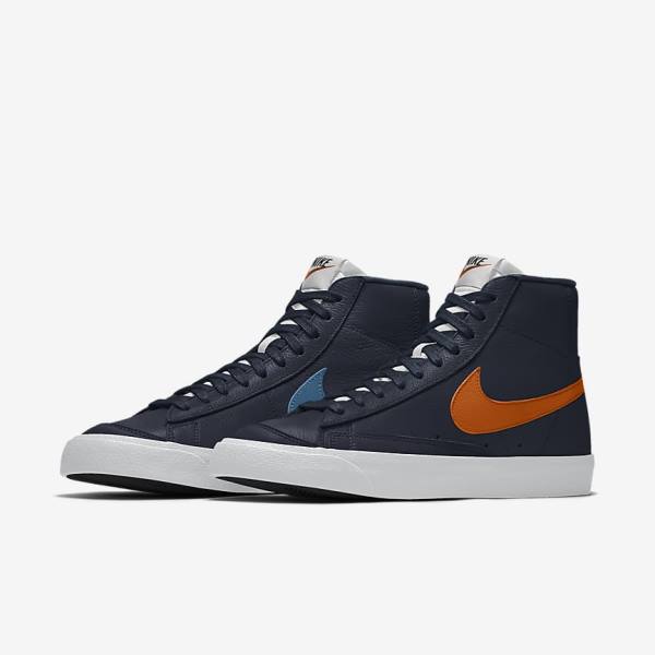 Nike Blazer Mid By You Custom Muške Tenisice Visebojne | NK892FTL