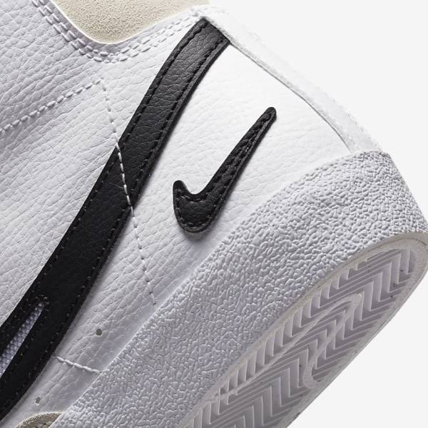 Nike Blazer Older Dječje Tenisice Bijele Crne | NK857OAZ