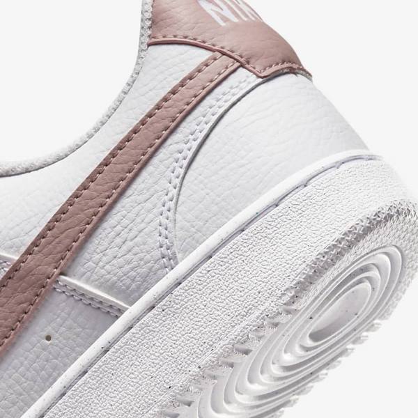 Nike Court Vision Low Next Nature Ženske Tenisice Bijele Roze | NK839MVO