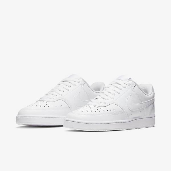 Nike Court Vision Low Ženske Tenisice Bijele | NK758CQS