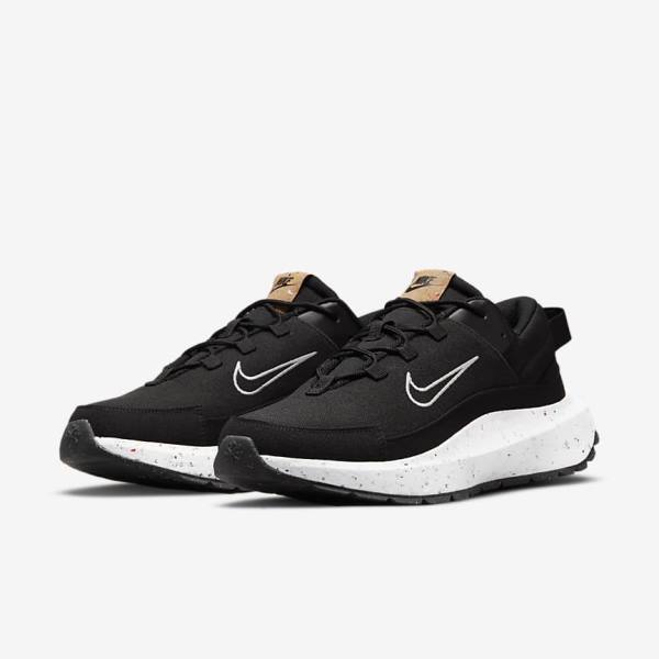 Nike Crater Remixa Muške Tenisice Crne Tamno Sive Bijele | NK860QVJ