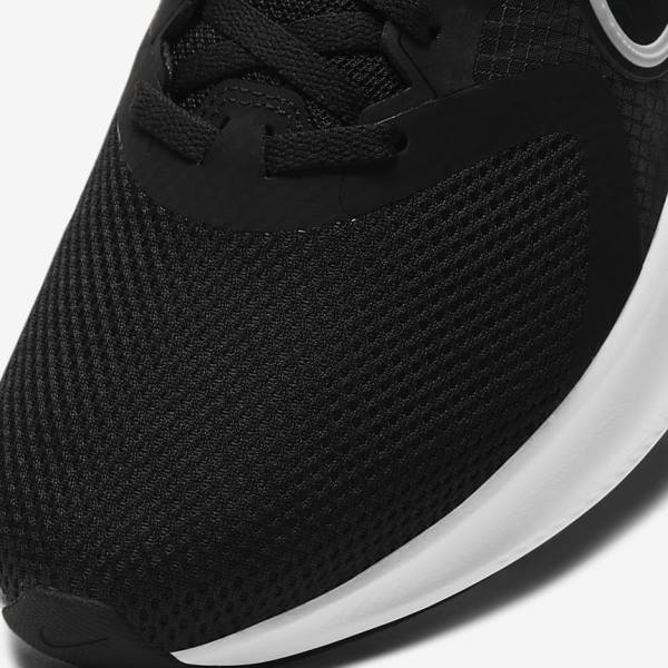 Nike Downshifter 11 Road Muške Tenisice Za Trčanje Crne Tamno Sive Bijele | NK658EOW