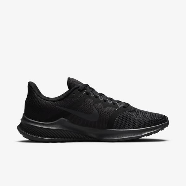 Nike Downshifter 11 Road Ženske Tenisice Za Trčanje Crne Sive Tamno Sive | NK374LGO