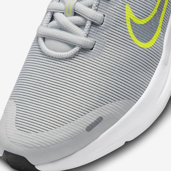 Nike Downshifter 12 Older Road Dječje Tenisice Za Trčanje Sive Plave Sive Tamnoplave Sive | NK319KLS