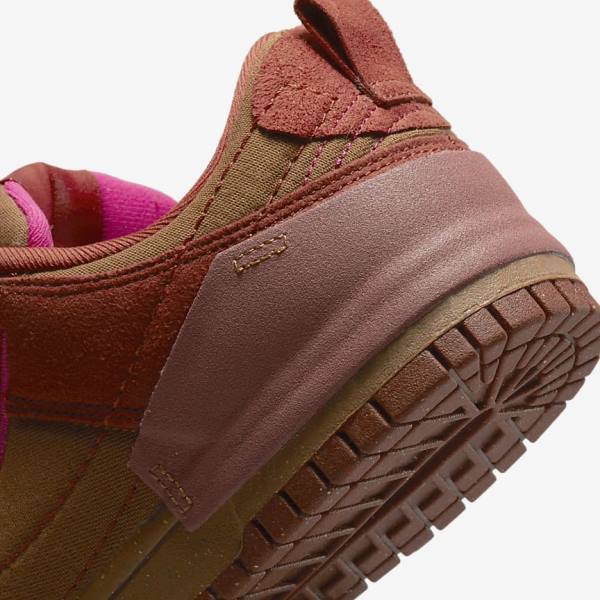 Nike Dunk Low Disrupt 2 Ženske Tenisice Smeđe Narančaste Crvene Roze | NK480IQO