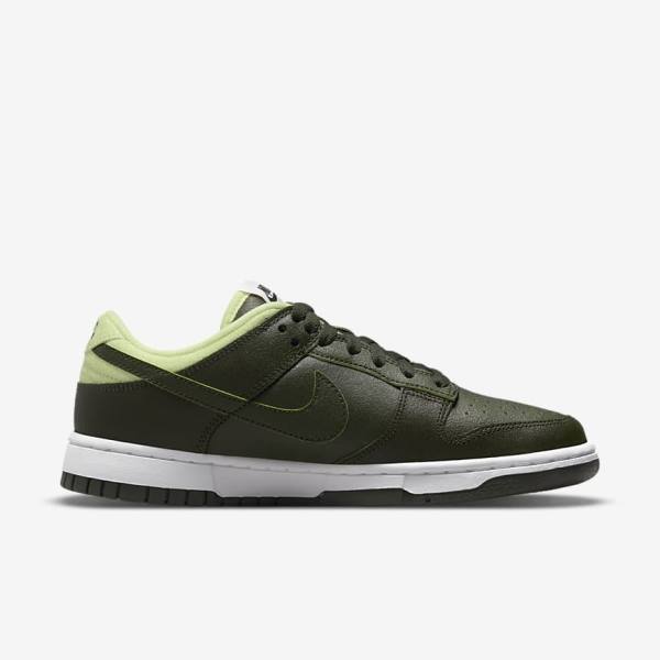 Nike Dunk Low LX Ženske Tenisice Maslinasto Zelene Zelene | NK106UNJ