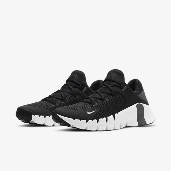 Nike Free Metcon 4 Muške Tenisice Za Trening Crne Sive | NK837YPB