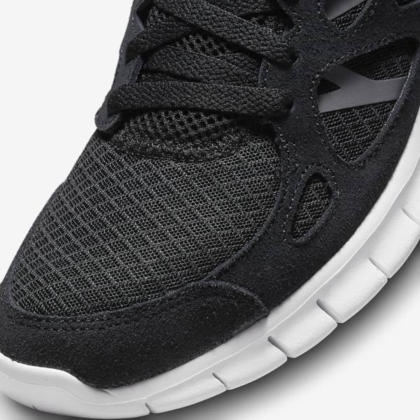 Nike Free Run 2 Muške Tenisice Crne Tamno Sive Bijele | NK154EDU