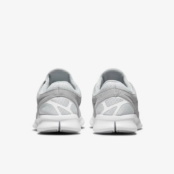 Nike Free Run 2 Muške Tenisice Sive Bijele Platine | NK317BXM