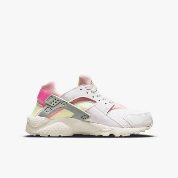 Nike Huarache Run Older Dječje Tenisice Bijele | NK182LUT