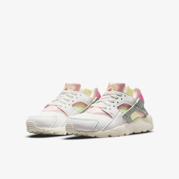 Nike Huarache Run Older Dječje Tenisice Bijele | NK182LUT