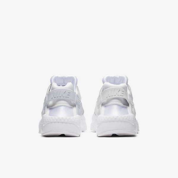 Nike Huarache Run Older Dječje Tenisice Bijele Platine Bijele | NK452VFK