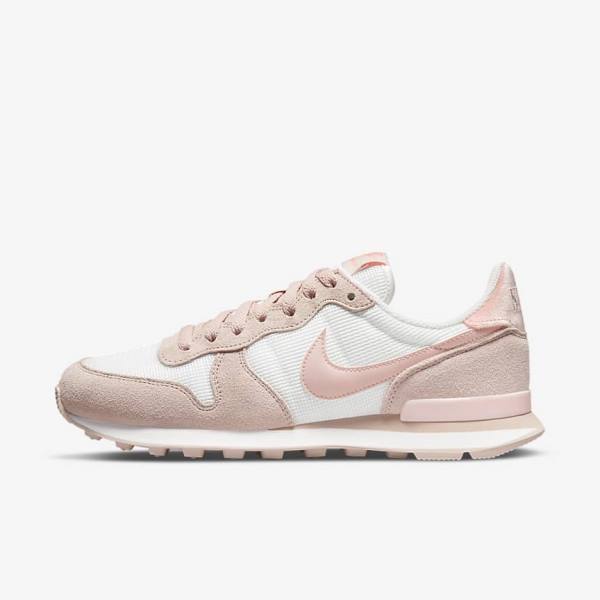 Nike Internationalist Ženske Tenisice Bijele Kaki Boja Sive Svijetlo | NK798JOB