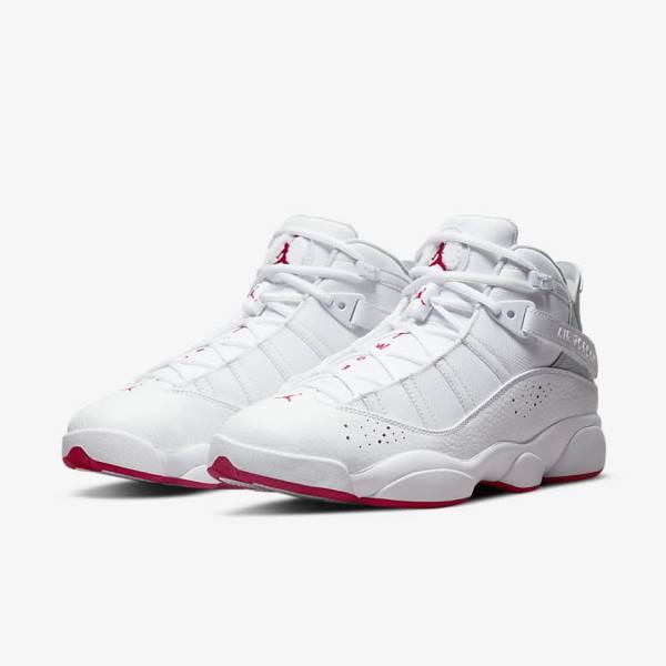 Nike Jordan 6 Rings Muške Tenisice Bijele Platine | NK584QUI