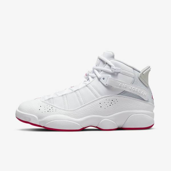 Nike Jordan 6 Rings Muške Tenisice Bijele Platine | NK584QUI