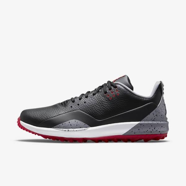 Nike Jordan ADG 3 Muške Cipele za golf Crne Sive | NK631MTC