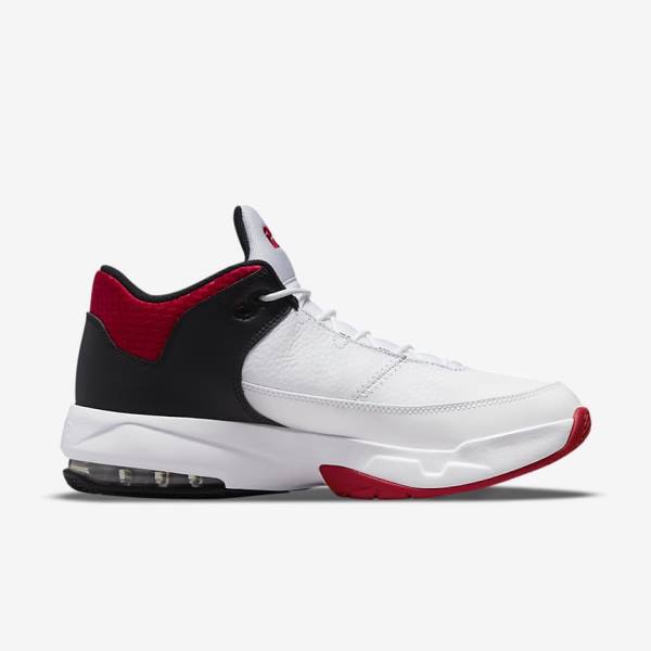 Nike Jordan Max Aura 3 Muške Tenisice Bijele Crne Crvene | NK581PHQ