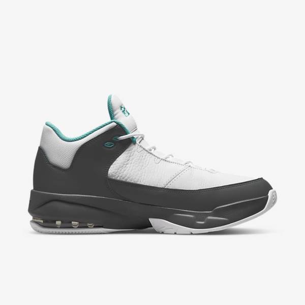 Nike Jordan Max Aura 3 Muške Tenisice Bijele Sive Tirkizne | NK584KMC