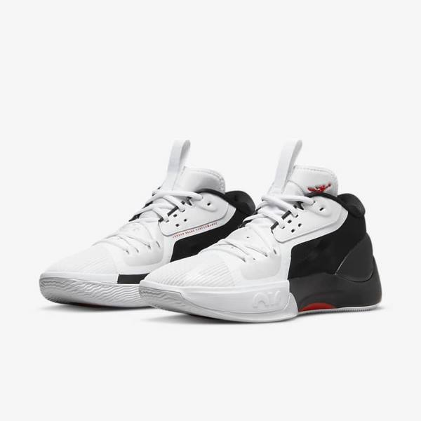 Nike Jordan Zoom Separate Muške Jordan Tenisice Crne Bijele Crvene | NK859SEP