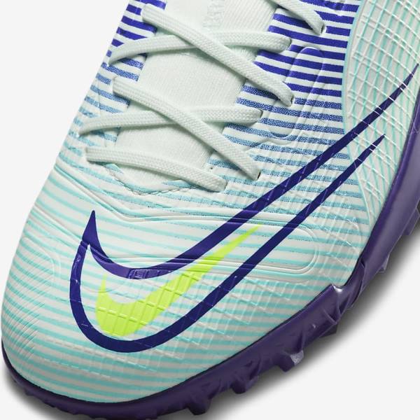 Nike Jr. Mercurial Dream Speed Superfly 8 Academy TF Turf Dječje Tenisice Za Nogomet Zelene Ljubičaste Zelene | NK769KXQ