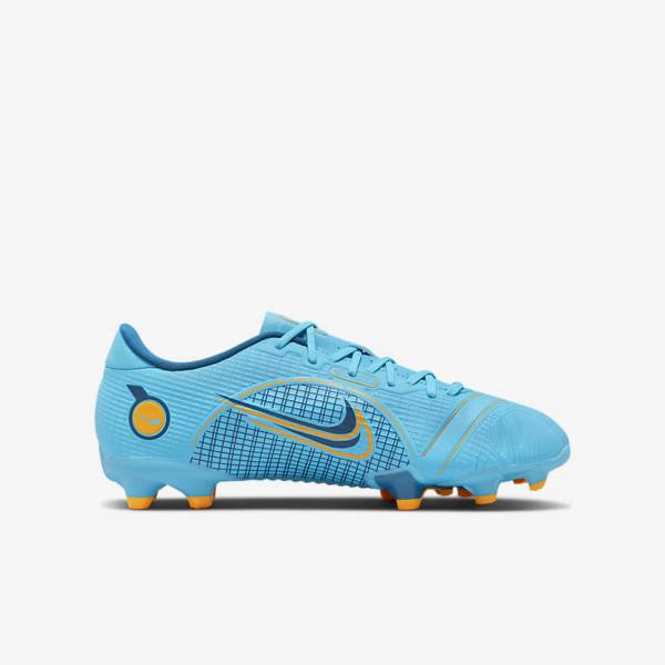 Nike Jr. Mercurial Vapor 14 Academy MG Older Multi-Ground Dječje Tenisice Za Nogomet Plave Narančaste | NK263VHM