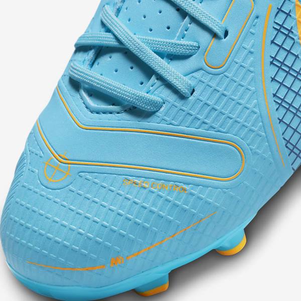 Nike Jr. Mercurial Vapor 14 Academy MG Older Multi-Ground Dječje Tenisice Za Nogomet Plave Narančaste | NK263VHM