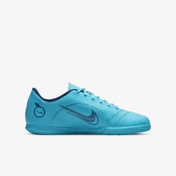 Nike Jr. Mercurial Vapor 14 Club IC Older Indoor Court Dječje Tenisice Za Nogomet Plave Narančaste | NK349LSH