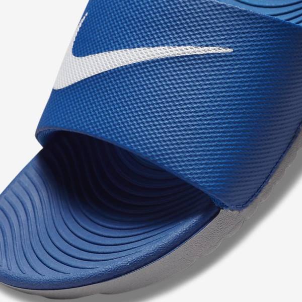 Nike Kawa Older Dječje Natikače Plave Bijele | NK601JWI