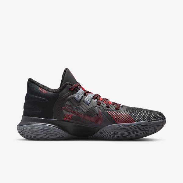 Nike Kyrie Flytrap 5 Muške Tenisice za košarku Crne Sive Crvene | NK251NWG