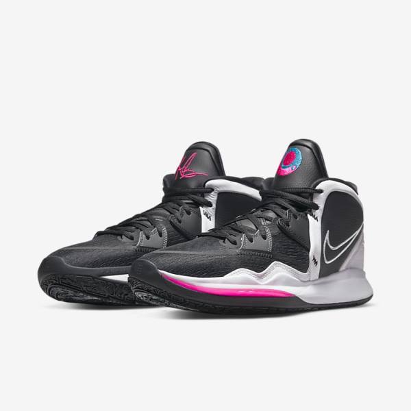 Nike Kyrie Infinity Muške Tenisice za košarku Crne Sive Roze Bijele | NK594SPE