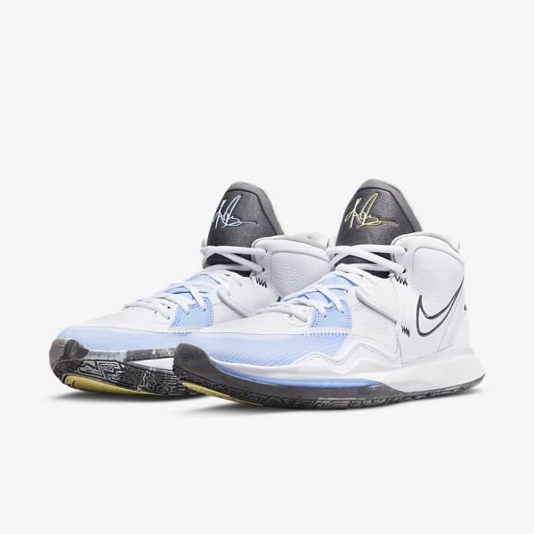 Nike Kyrie Infinity Ženske Tenisice za košarku Bijele Svijetlo Plave Sive | NK538CPW