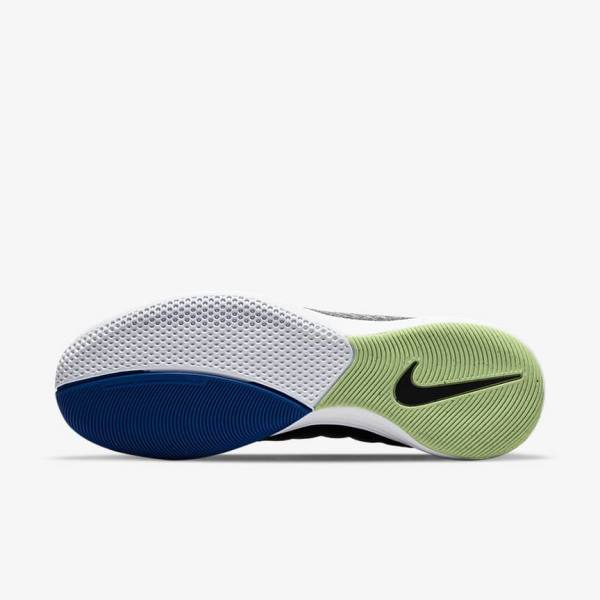 Nike Lunar Gato II IC Indoor Court Muške Tenisice Za Nogomet Crne Svijetlo Plave Svijetlo Zelene | NK630WFI