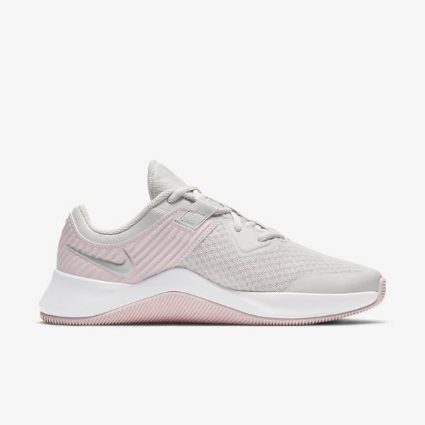 Nike MC Trainer Ženske Tenisice Za Trening Platine Roze Bijele Metalne Srebrne | NK934SME