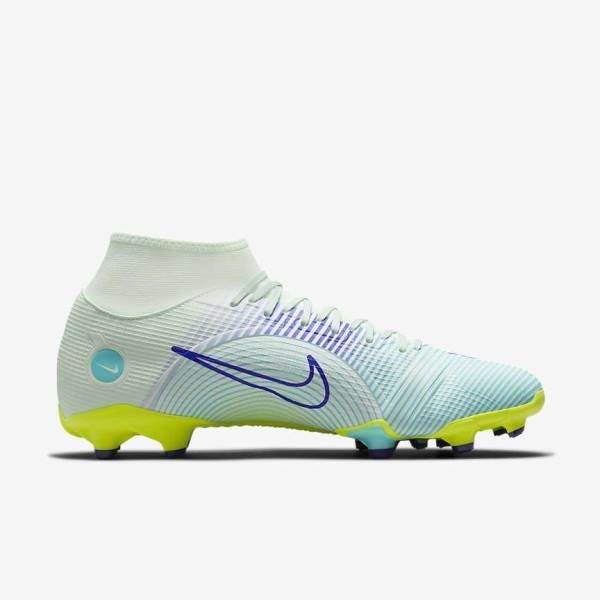 Nike Mercurial Dream Speed Superfly 8 Academy MG Multi-Grounds Muške Tenisice Za Nogomet Zelene Ljubičaste Zelene | NK507ZIK