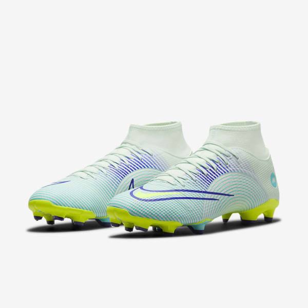 Nike Mercurial Dream Speed Superfly 8 Academy MG Multi-Grounds Muške Tenisice Za Nogomet Zelene Ljubičaste Zelene | NK507ZIK