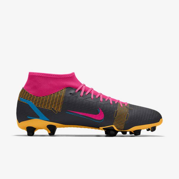 Nike Mercurial Superfly 8 Academy By You Custom Muške Tenisice Za Nogomet Visebojne | NK457HUV