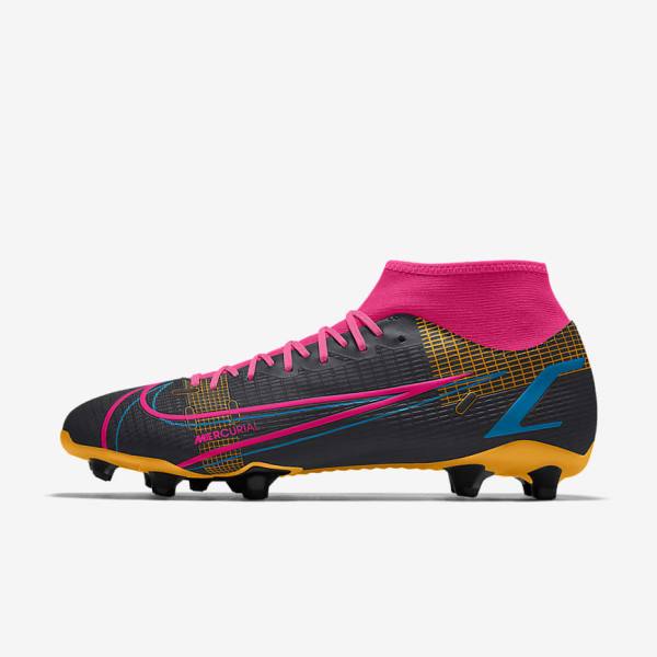 Nike Mercurial Superfly 8 Academy By You Custom Muške Tenisice Za Nogomet Visebojne | NK457HUV