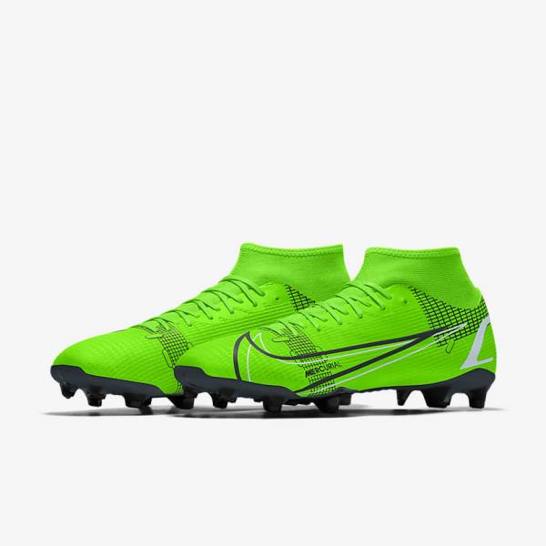 Nike Mercurial Superfly 8 Academy By You Custom Ženske Tenisice Za Nogomet Visebojne | NK524CRL