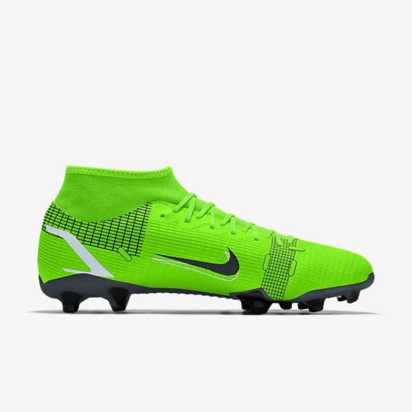 Nike Mercurial Superfly 8 Academy By You Custom Ženske Tenisice Za Nogomet Visebojne | NK524CRL