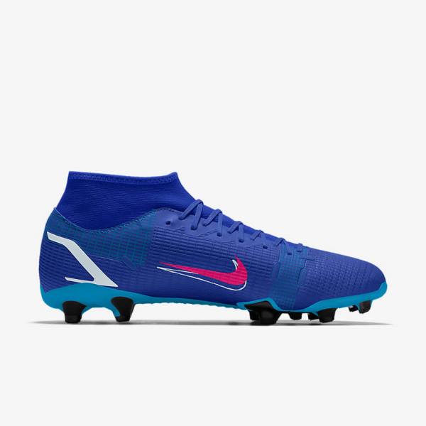 Nike Mercurial Superfly 8 Academy By You Custom Muške Tenisice Za Nogomet Visebojne | NK534GVT