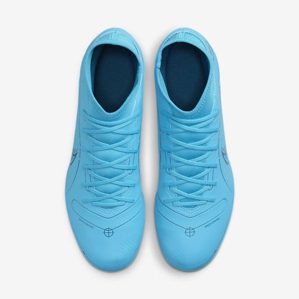 Nike Mercurial Superfly 8 Club MG Multi-Grounds Ženske Tenisice Za Nogomet Plave Narančaste | NK851KDS