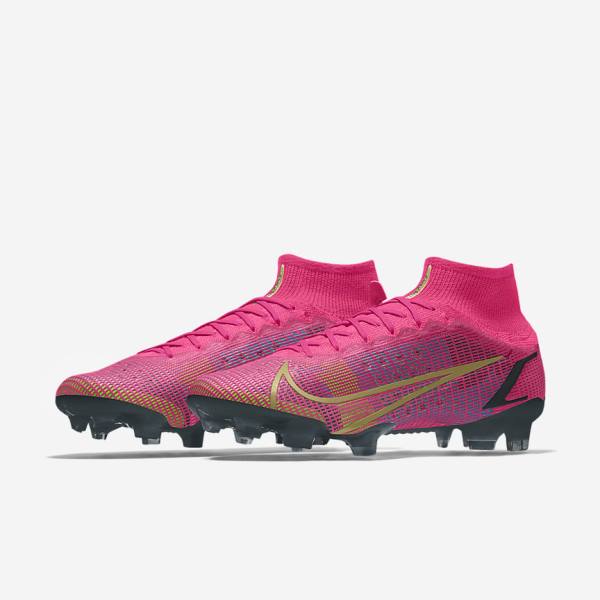 Nike Mercurial Superfly 8 Elite By You Custom Ženske Tenisice Za Nogomet Visebojne | NK532LZC