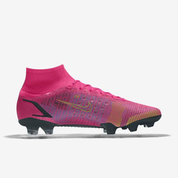 Nike Mercurial Superfly 8 Elite By You Custom Ženske Tenisice Za Nogomet Visebojne | NK532LZC