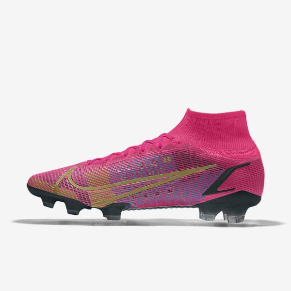 Nike Mercurial Superfly 8 Elite By You Custom Ženske Tenisice Za Nogomet Visebojne | NK532LZC