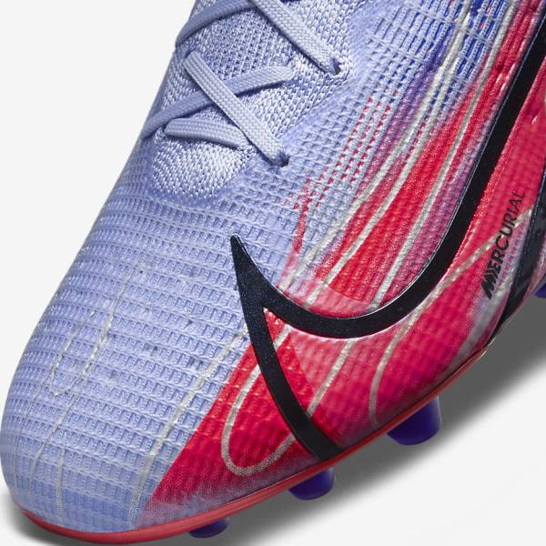 Nike Mercurial Superfly 8 Elite KM AG Artificial-Grass Ženske Tenisice Za Nogomet Indigo | NK360IDT