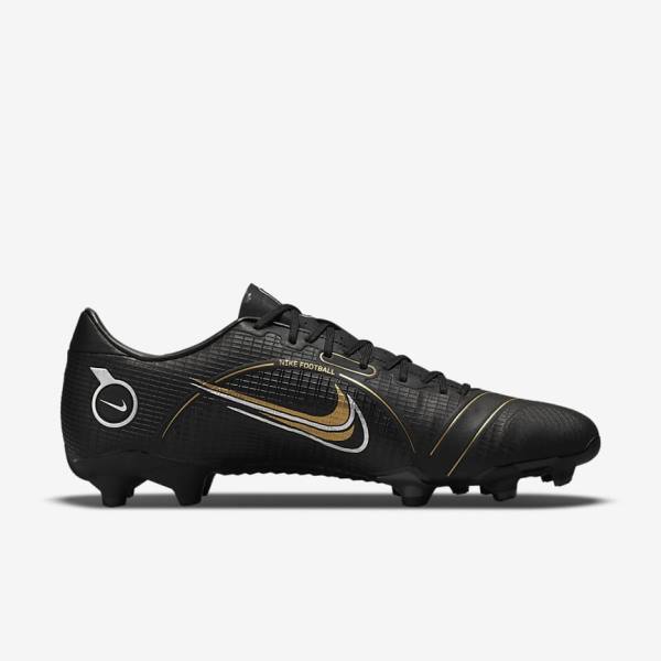 Nike Mercurial Vapor 14 Academy MG Multi-Ground Muške Tenisice Za Nogomet Crne Metalne Srebrne Sive Metalne Zlatne | NK507MQJ