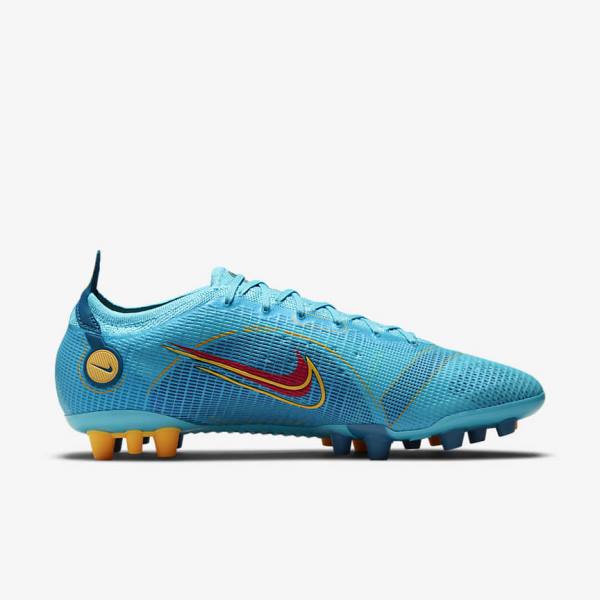 Nike Mercurial Vapor 14 Elite AG Artificial-Grounds Muške Tenisice Za Nogomet Plave Narančaste | NK603WPJ